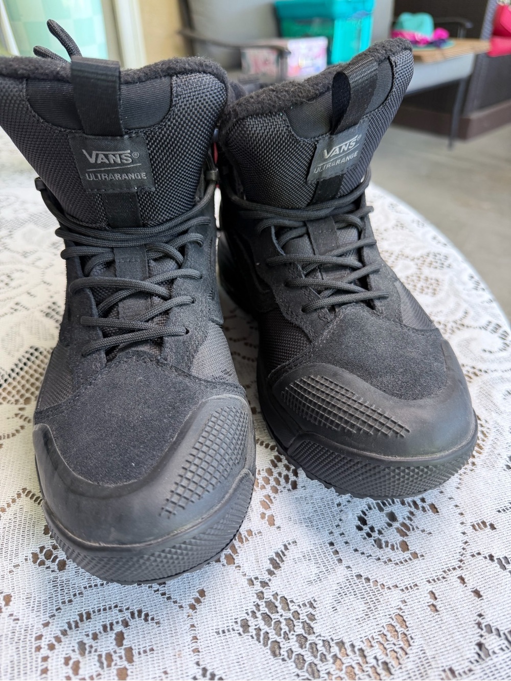 Vans Ultrarange Black High-Top Sneakers